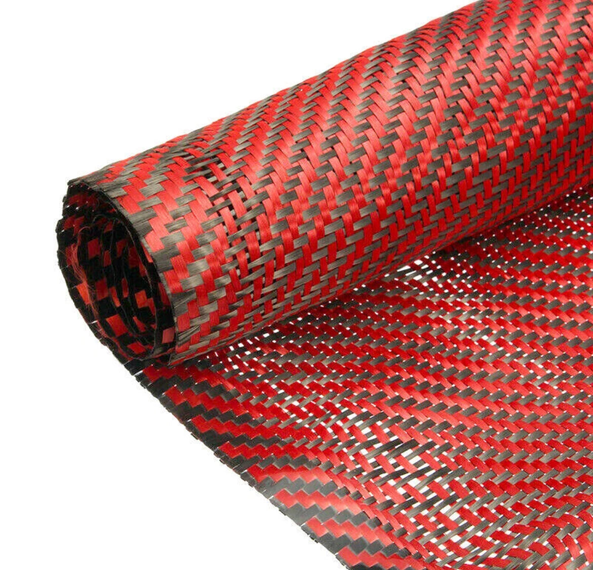 3K Carbon Fiber Twill 12” x 60” (Red, Blue, Black)