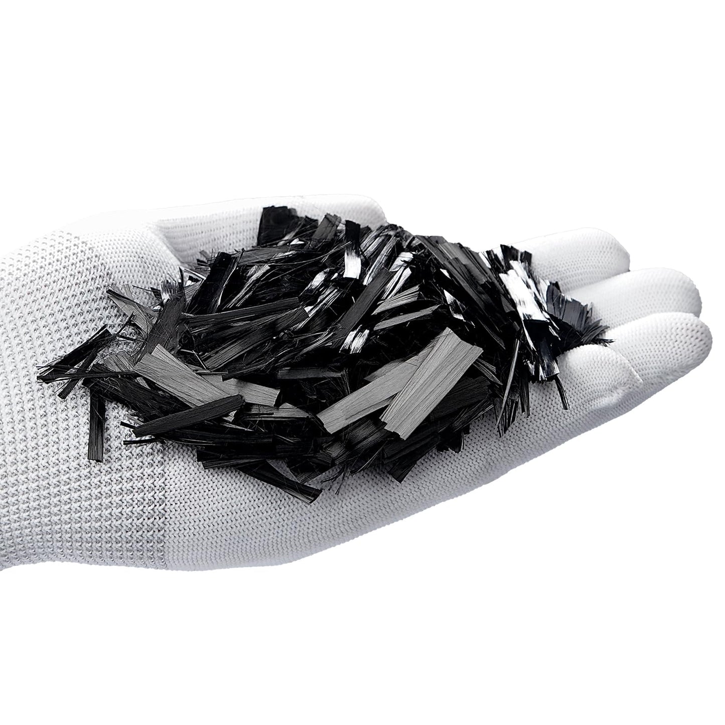 Chopped Carbon Fiber Chips Forged 0.25” 1”