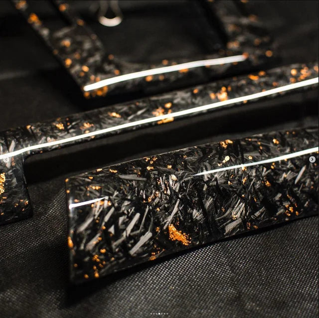 Chopped Carbon Fiber Chips Forged 0.25” 1”
