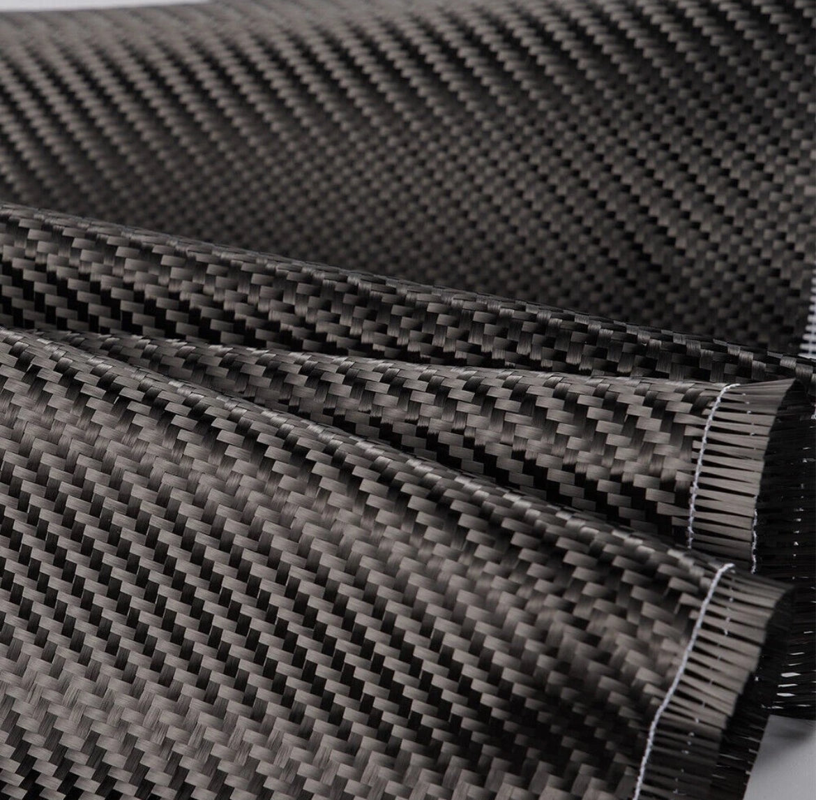3K Carbon Fiber Twill 12” x 60” (Red, Blue, Black)