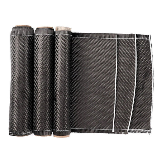 3K Carbon Fiber Twill Rolls (8”x60”)