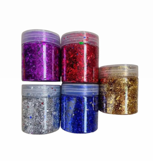Chopped Carbon Fiber Forging Color Flakes Handmade DIY Crafts